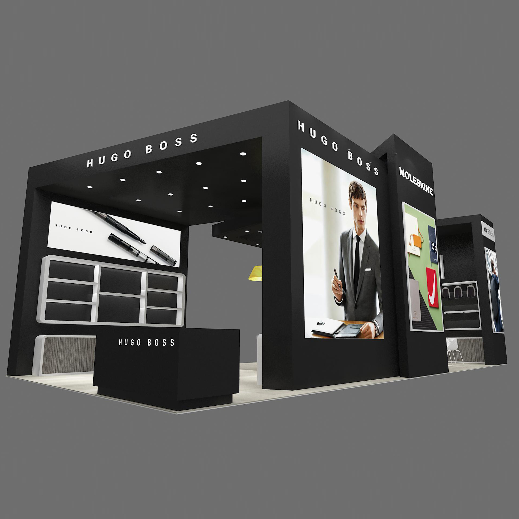 ����չ���-HUGO  BOSSչ�_�O(sh��)Ӌ(j��)